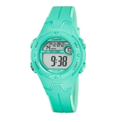 CALYPSO BY FESTINA K5849 - 35MM Round Kids Digital Sports Watch, Quartz, Silicone Strap, Chronograph, Alarm, 12H/24H, Day, Date, Month, Water