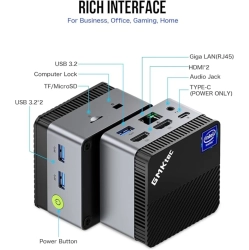 GMKtecミニPC N97 Windows11Pro 12+256GB GMKtec Mini PC N97 with Windows 11 Pro – 12th Gen Intel Alder Lake
