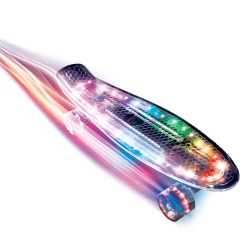 CIPTON Led Light Up Translucent 22.5" Skateboard