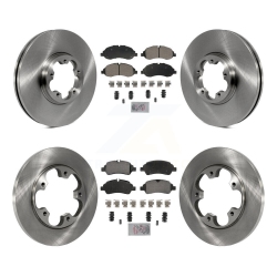 TRANSIT AUTO Front Rear Semi-Metallic Pad Brake Rotor Kit for Ford Transit-250 Transit-150 Transit-350 K8A-107376