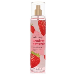 BODYCOLOGY Strawberry Cheesecake By Fragrance Mist Spray 8 OZ
