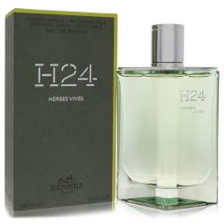HERMES H24 Herbes Vives By Eau De Parfum Refillable Spray 3.4 OZ