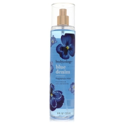 BODYCOLOGY Denim By Fragrance Mist Spray 8 OZ In Blue
