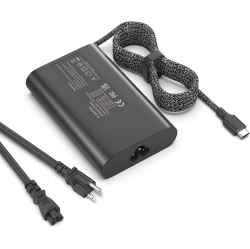 DOLAER Dell 65W USB C Laptop Charger, Replacement for Dell Latitude 5420 5520 7410 7420 5320 5300 3380 3420 3550 Dell Xps 13 9380 9370 9365 9360