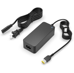 DOLAER Charger for Lenovo Laptop, Thinkpad, Yoga, (Ul Certified Safety), Square Tip Connector, 65W, 45W