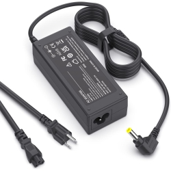 DOLAER 19V Charger for HP Pavilion, Adapter for HP 20 21.5 23 23.8 25 27 Inch Monitor, 27Xw 27Xi 27Bw 27Er 27Es, 24Ea 25Xw 25Bw 25Xi 22Cwa 22Bw 22Fi
