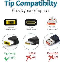 DOLAER Charger for Lenovo Thinkpad T460 T460S T470 T470S T430 T440 T440S T450 T540P T560 E440 E450 E550 E560 G40 G50 Z50 L470 L460 L440 X270 X250