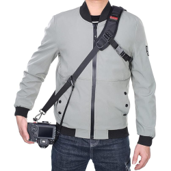 MEHIAZ Camera Strap Rapid Fire Shoulder Neck Strap Sling Belt Quick Release And Safety Tether for Dslr Slr Camera