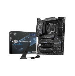 MSI Z890 Gaming Plus Wifi Gaming Motherboard (Intel Core Ultra Series 2, Lga 1851, Ddr5, PCie 5.0, M.2, SATA, 5GBps Lan, USB Type-C, Wi-Fi 7, Bt