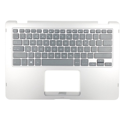 ASUS Refurbished (Good) Vivobook Flip Tp410M Palmrest W/ Keyboard 90Nb0Iv1-R32Cb0 In Grey