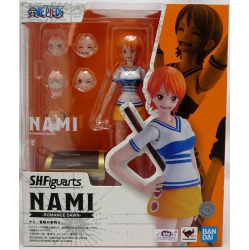 ONE PIECE 6 Inch Action Figure S.h. Figuarts - Nami Romance Dawn