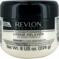 REVLON REALISTIC Conditioning Creme Relaxer - Regular - 8OZ / 266G