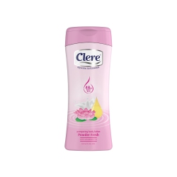 CLERE Hand & Body Lotion Powder Fresh 400Ml
