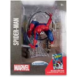 MARVEL Collectible 12 Inch Statue Figure 1/6 Sale Posed Scene - Spider-Man (The Amazing Spider-Man #301)
