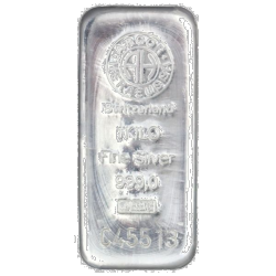 BORDER GOLD 1 Kilo Bar In Silver