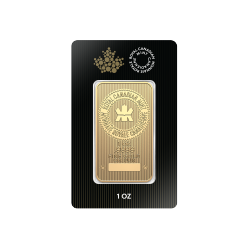 BORDER GOLD 1 OZ Royal Canadian Mint Bar