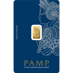 BORDER GOLD 1 Gram Pamp Fortuna Bar