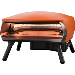 WITT 16” Rotante 2 Burner Pizza Oven With Rotating Stone - In Orange