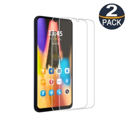 CSMART [2 Packs] Tempered Glass Screen Protector for Samsung Galaxy A17 / A16 / A26, Case Friendly & Bubble Free