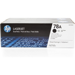HP 78A (Ce278Ad) Dual-Pack Original Laserjet Toner Catridge In Black