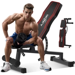 GENER 1200Lb Weight Bench - Adjustable Workout Bench for Home Gym, Multi-Angle Strength Training