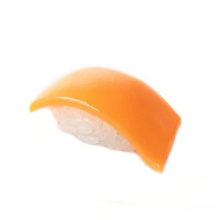STUDIOSYUTO Sushi Plastic Model: Ver. Plastic 1/1 Scale Model Kit In Salmon