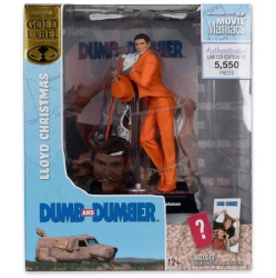 MCFARLANE Movie Maniacs Dumb And Dumber 7 Inch Statue Figure Exclusive - Lloyd Christmas Label In Gold