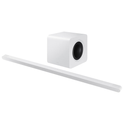 SAMSUNG - Hw-S801D/zc 3.1.2 Channel Wireless Dolby Atmos Sound Bar With Wireless Subwoofer- In White