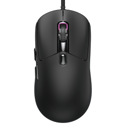 COUGAR Minos Neo RGB Wired Gaming Mouse, 63G Ultralight, Symmetrical Design, Paw 3327 Sensor, 1000Hz Polling Rate, Windows Compatible In Black