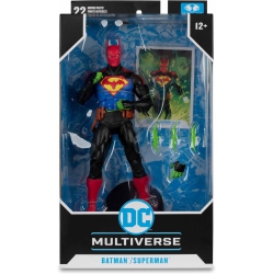 DC Multiverse Batman/superman World's Finest 7 Inch Action Figure - Batman/superman Fusion