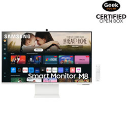 Open Box - Samsung 32" 4K Ultra HD 60Hz 4ms GTG VA LCD USB-C Monitor (LS32DM801UNXZA) - Warm White