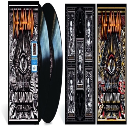 Def Leppard - Diamond Star Halos (Metallic Lithograph) - (Limited Edition, Lithograph, Sticker) - [Vinyl] in Multicolor