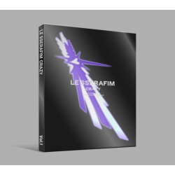 Le Sserafim - 4th Mini Album 'CRAZY' [Vol. 1] - (Large Item, Booklet, Sticker, Postcard, Poster) - [CD]