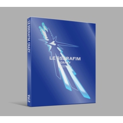 Le Sserafim - 4th Mini Album 'CRAZY' [Vol. 2] - (Large Item, Booklet, Sticker, Postcard, Poster) - [CD]