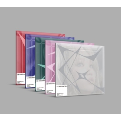 Le Sserafim - 4th Mini Album 'CRAZY' [COMPACT Ver.] - (Booklet, Sticker, Photo / Photo Card, Postcard, Lyric Book) - [CD]