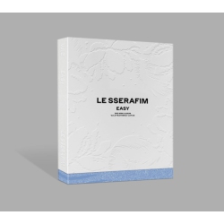 Le Sserafi - 3rd Mini Album 'EASY' Featherly Lotus - (Booklet, Sticker, Photo / Photo Card, Postcard) - [CD]