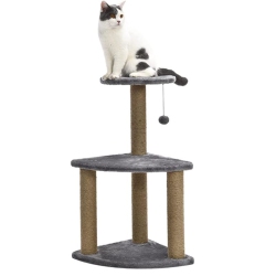 AMAZON BASICS Cat Tree Towers Medium Platform W/scratching Post
