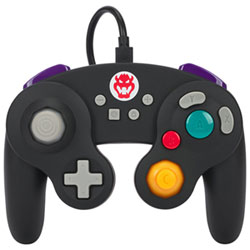 PowerA GameCube Style Wired Controller for Nintendo Switch - Bowser