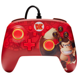 PowerA Enhanced Wired Controller for Nintendo Switch - Donkey Kong Flex