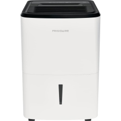 FRIGIDAIRE 50 Pint Dehumidifier. 4, 500 Square Foot Coverage. Ideal for Large Rooms And Basements. 1.7 Gallon Bucket Ca
