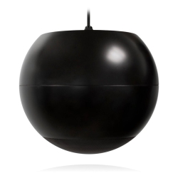 ECLER Spherical Pendant Ceiling Speaker 6.5 Inches 160 Watts 8 Ohms Or 70V/100V In Black