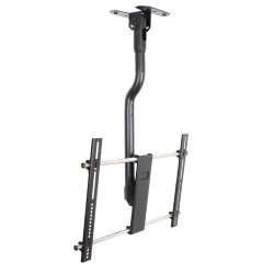 SYNCMOUNT - Tilting Tv Ceiling Mount, Fits 43" to 90" Screens, Max Weight 125Lbs
