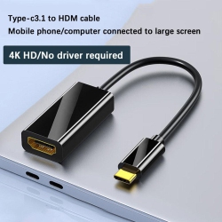 TEDLIN USB C to HDMI Converter HD 4K USB 3.1 HDtv Cable Adapter for Laptops, Computers, Tv, Phones And Tablets