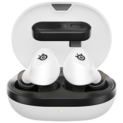 SteelSeries Arctis GameBuds In-Ear Gaming Headphones for PlayStation - White