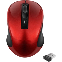 VECELOLIBILIS Wireless Mouse, 2.4G Portable Slim Cordless Mouse Less Noise for Laptop \w 4 Buttons, Aa Battery Included, USB Mouse for Laptop