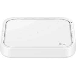 SAMSUNG - 15W Fast Charge Single Wireless Pad - In White