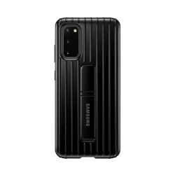 SAMSUNG - Rugged Protective Cover Case for Galaxy S20 And S20 5G - In Black
