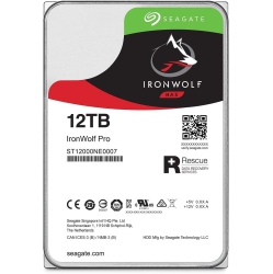 SEAGATE Ironwolf Pro 12Tb Nas Internal Hard Drive HDD – 3.5 Inch SATA 6GB/s 7200 Rpm 256Mb Cache for Raid Network Attached Storage, Data Recovery