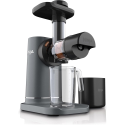 MR. SPARKLE Compact Cold Press Juicer \w Powerful Performance And Total Pulp Control. Features A Large Pulp Container And Juice Jug for Easy Use And