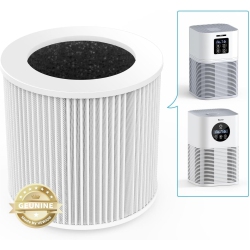 VEWIOR Air Purifier A1 Replacement Filter, H13 True Hepa Air Cleaner Filter, High-Efficiency Activated Carbon, Remove Up to 99.97% Of Particles, 1